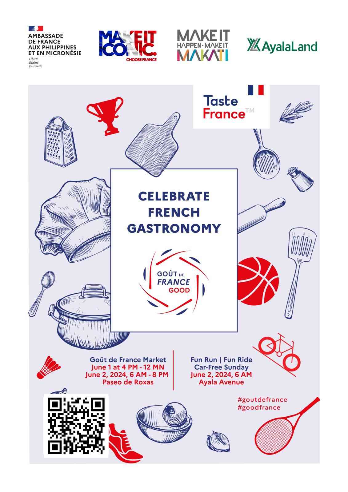 French Embassy to host Goût de France / Good France 2024; opens with Weekend Market