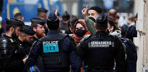 French police evacuate pro-Palestinian students from Sciences Po after overnight sit-in