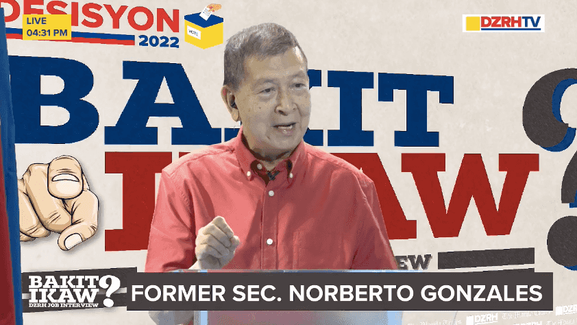 Gonzalez reveals he was confronted by Prez Duterte:"Sabi niya, 'antayin mo ako dyan, papatayin kita.'"