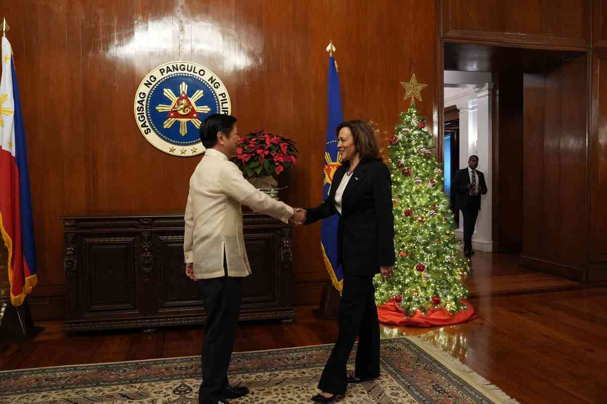 Harris describes US-PH relationship as 'strong, enduring' as she meets Prez Marcos