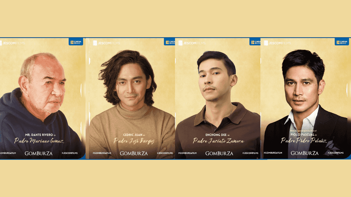LOOK: Piolo Pascual, Enchong Dee lead casts of upcoming historical film 'GomBurZa'