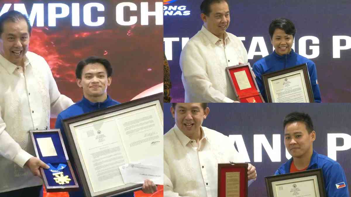 House awards Congressional Medal to PH Olympic medalists