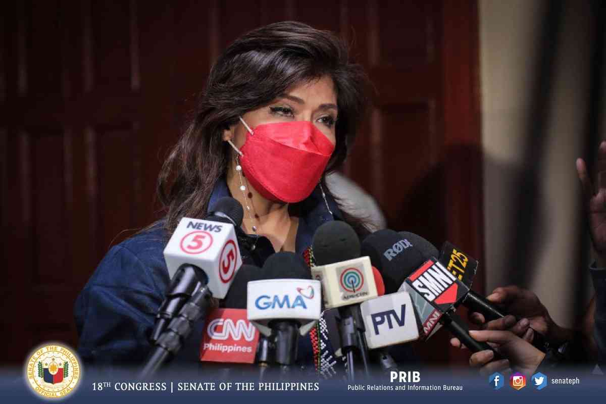 Imee wants brother Bongbong to get mad, name agri smugglers during SONA