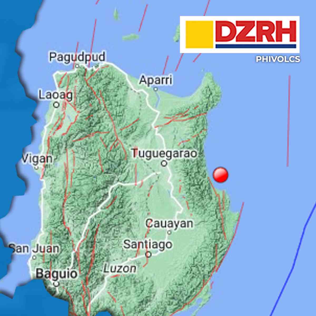 Magnitude 5.8 quake strucks Maconacon, Isabela