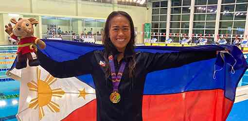 Isoleta wins first SEA Games gold of Philippine swimming team