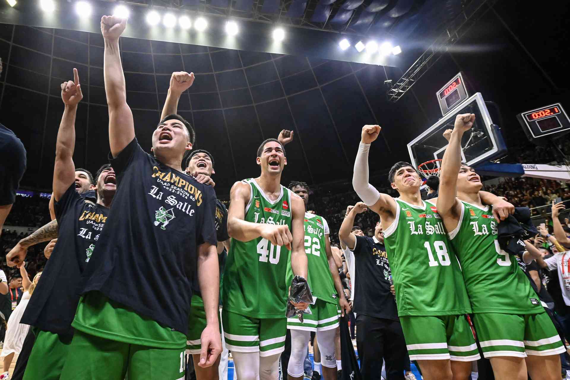 La Salle reclaims UAAP crown after seven years