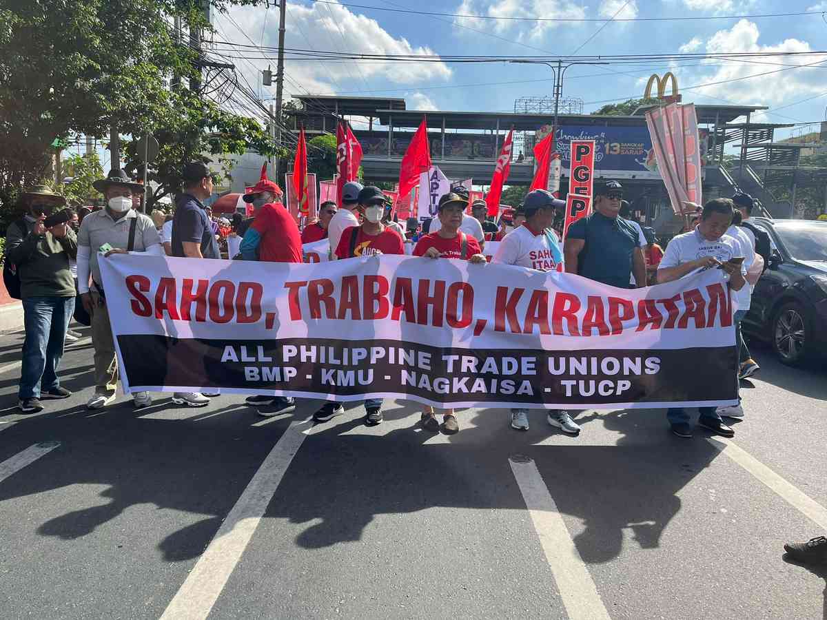 Groups call for higher wage, end of contractualization on Labor day