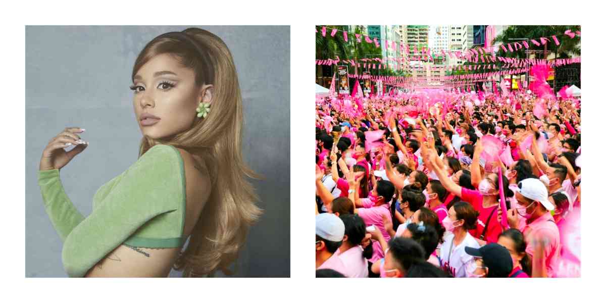 LOOK: Ariana Grande reposts clip of Pinoys singing ‘Break Free’ at Leni-Kiko Pasig rally