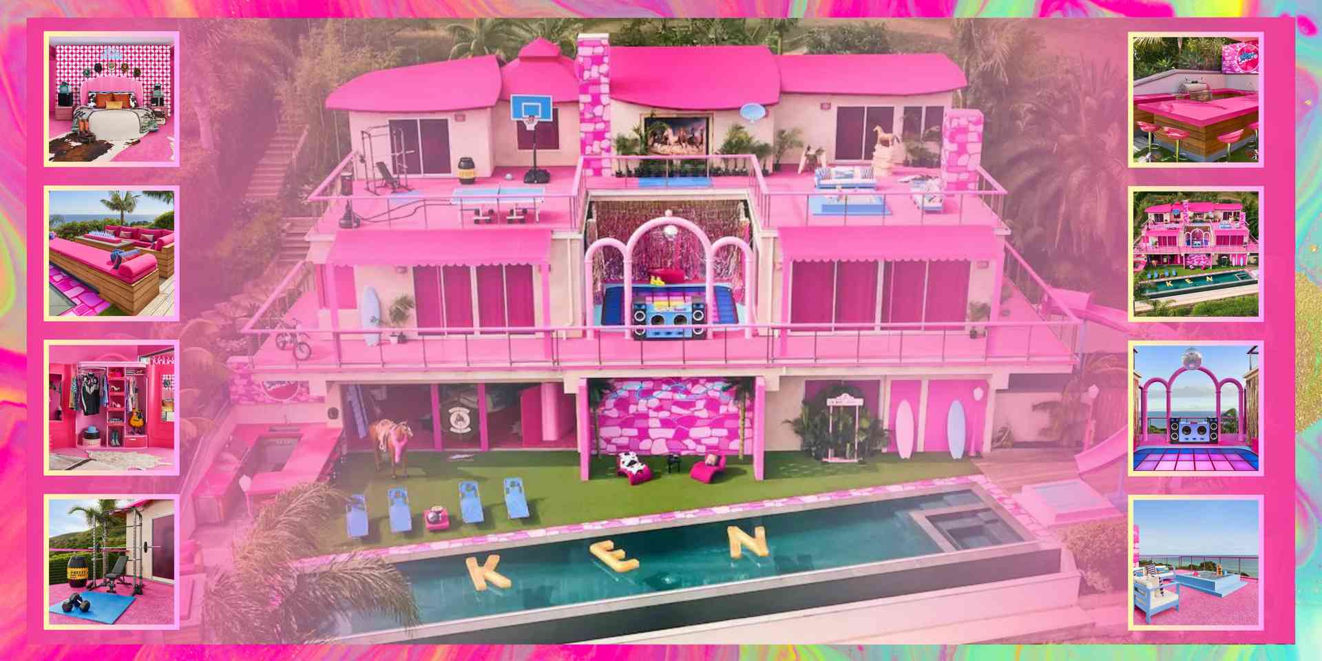 LOOK: Barbie's Dreamhouse is now available to book in AirBnB