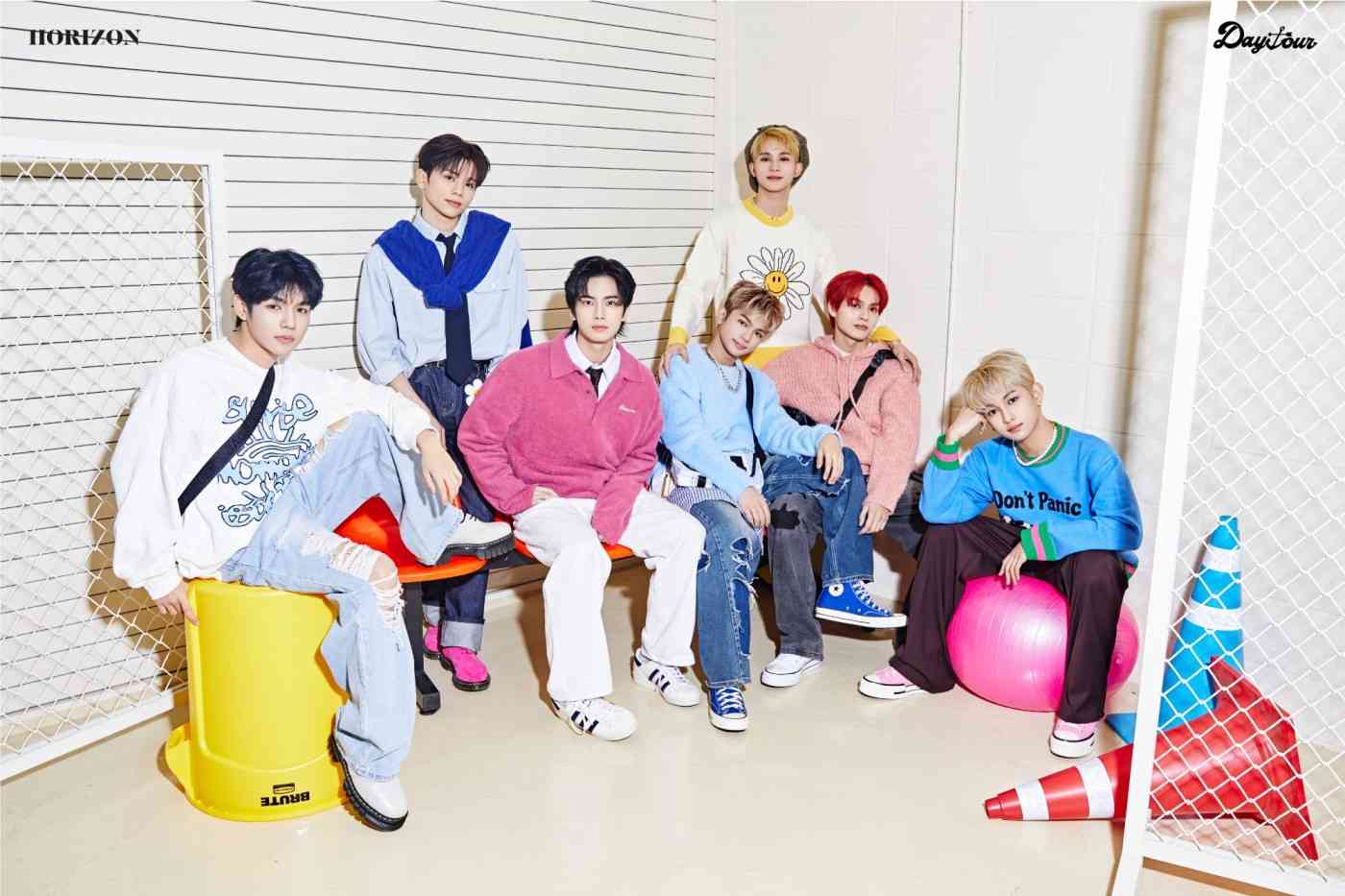LOOK: HORI7ON unveils youthful concept photo for first single "LUCKY"