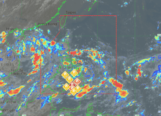 LPA spotted inside PAR; possible to become a typhoon -PAGASA