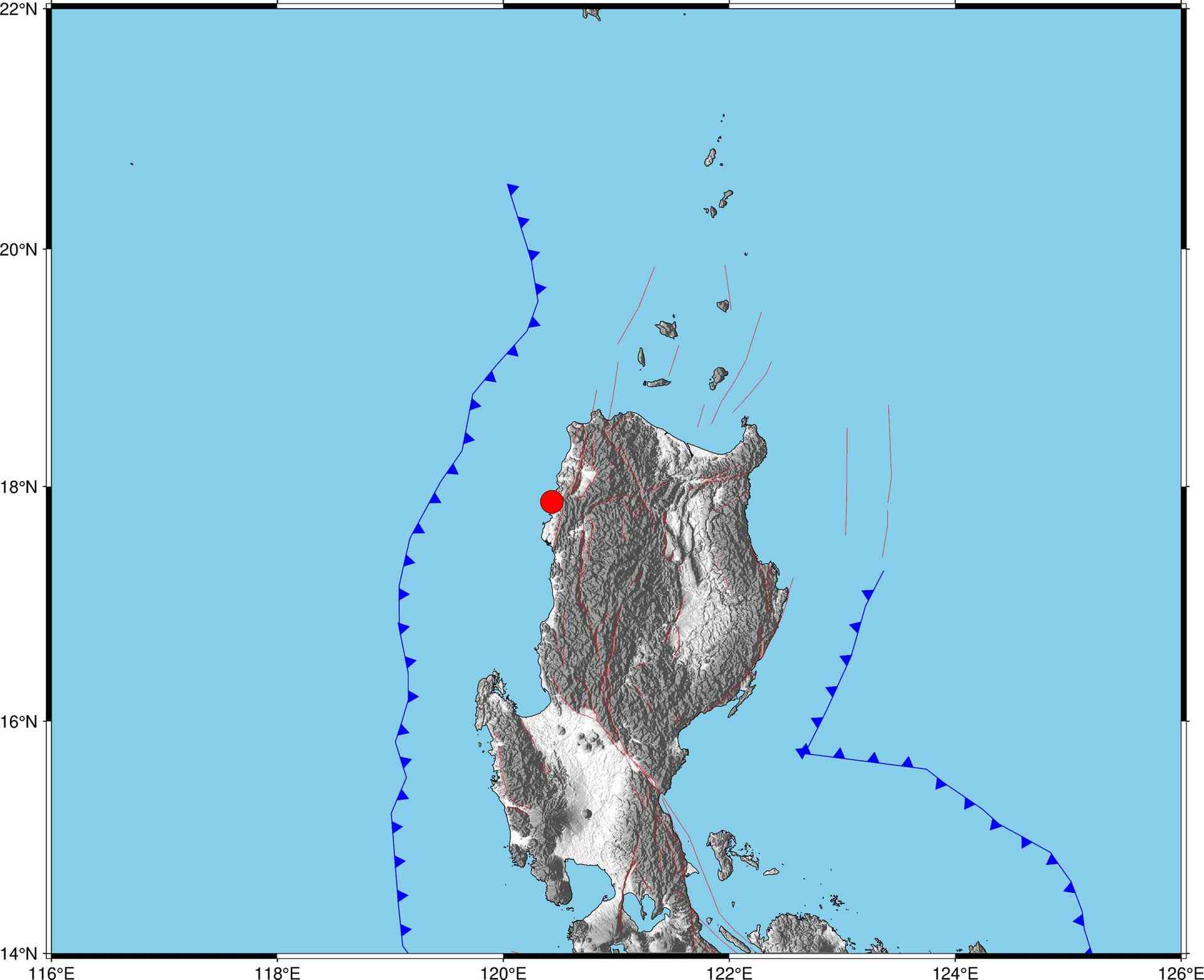 Magnitude 4.8 earthquake strikes Sinait, Ilocos Sur