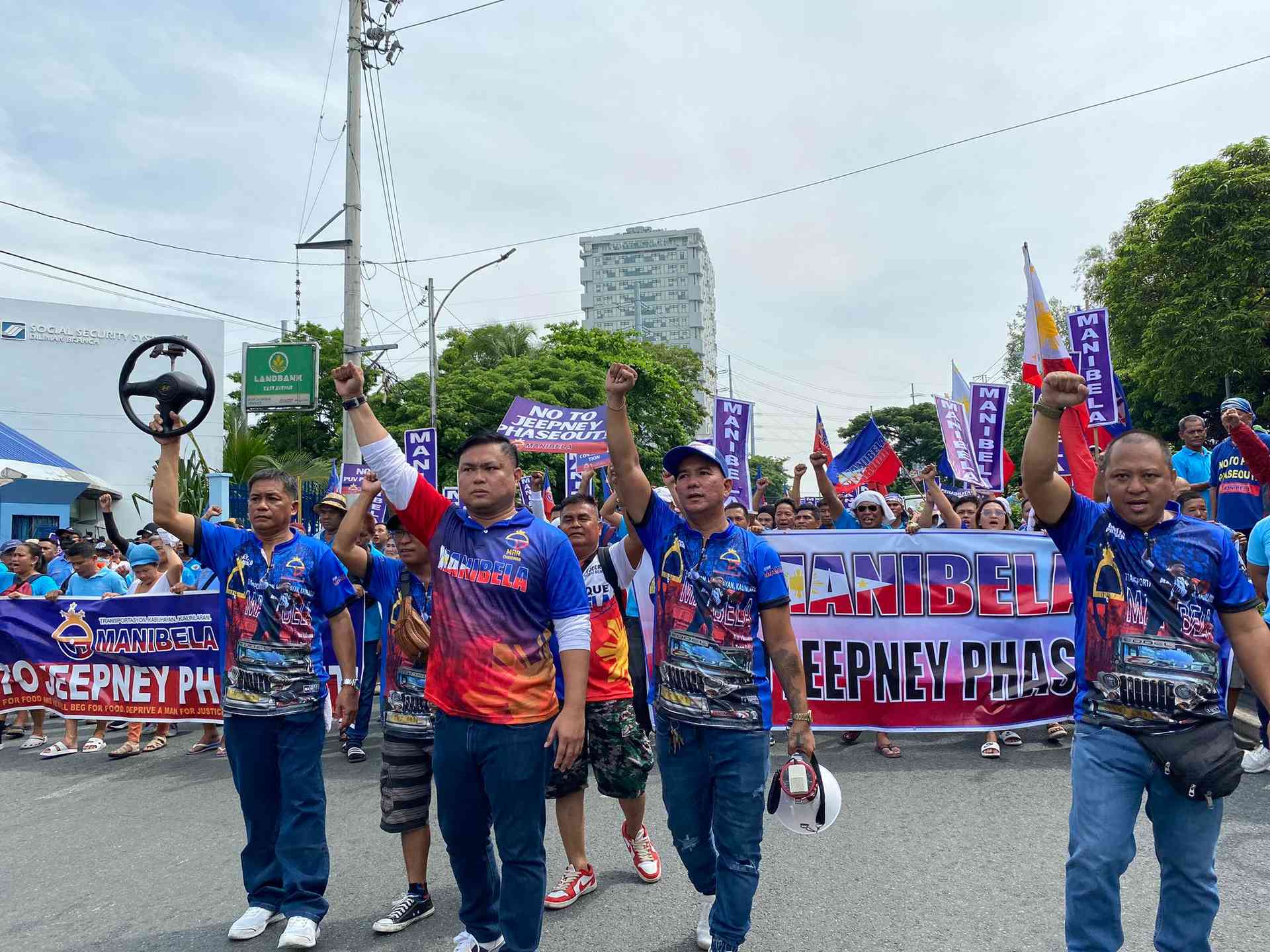 Manilbela kicks off 3-day transport strike