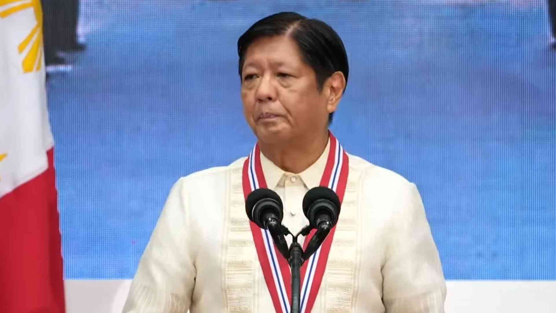 Marcos eyes to announce suspension of classes, work for tomorrow 'as early as possible'