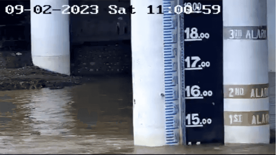 Marikina River water level returns to normal
