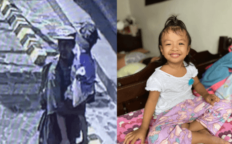 Missing 5-year-old girl from Pampanga found in Novaliches, QC