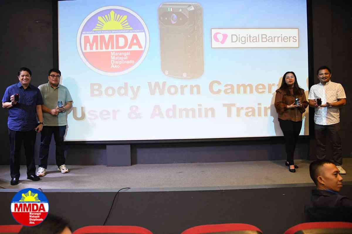 MMDA traffic enforcers to use body cameras