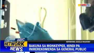 Monkeypox vaccine still not recommended for the general public