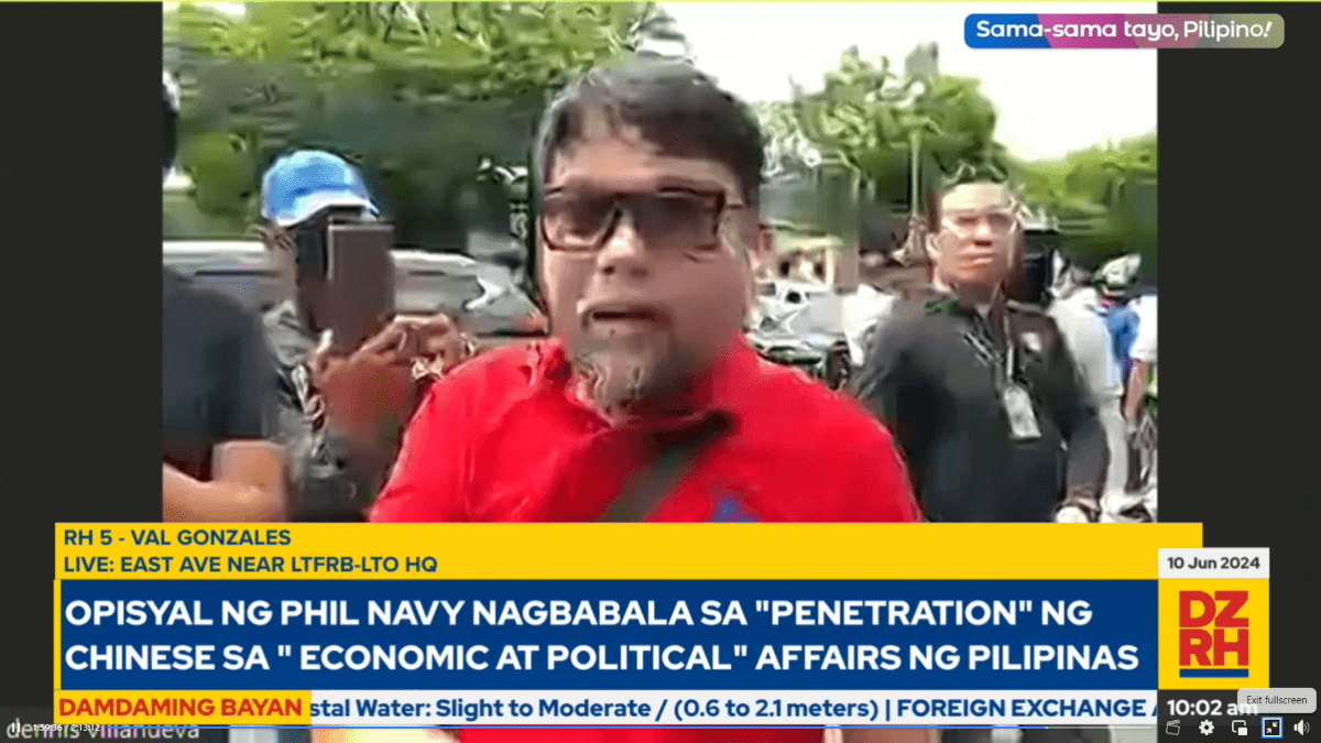 Multiple groups condemn incident with MANIBELA protester vs DZRH reporter
