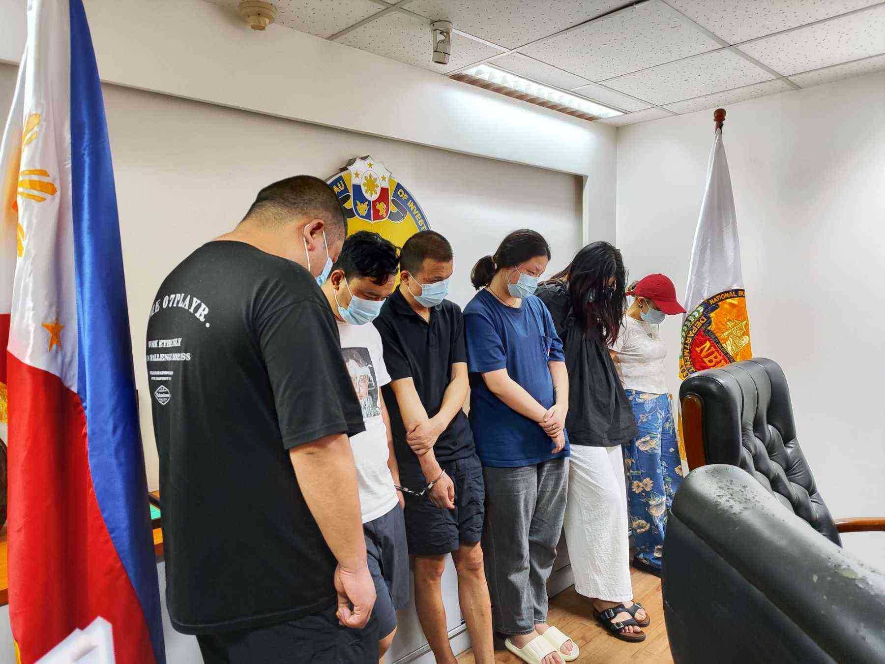 NBI nabs six Chinese nationals for cyber scam crime