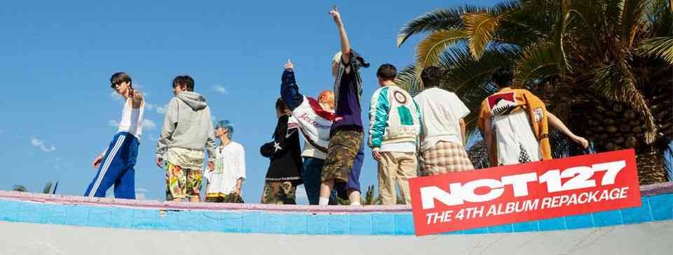 NCT 127 drops schedule poster for repack album 'Ay-Yo'