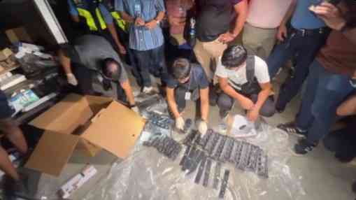 Illegal drugs found in a courier vehicle in Las Piñas; Nigerian, Filipina partner arrested