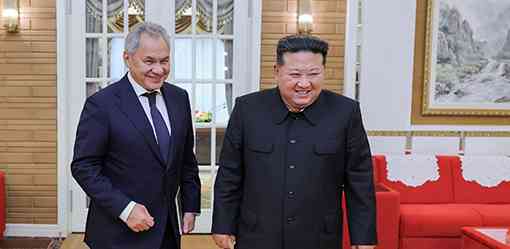 North Korea's Kim meets Russia's Shoigu, vows more cooperation, KCNA says