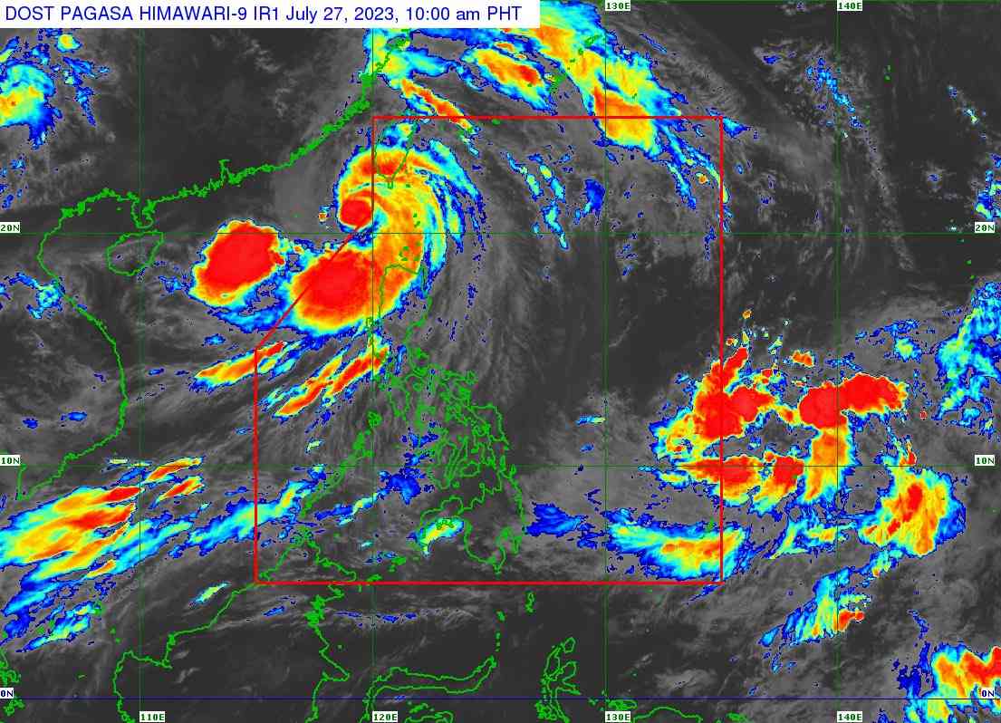 PAGASA: LPA outside PAR develops into Tropical Depression