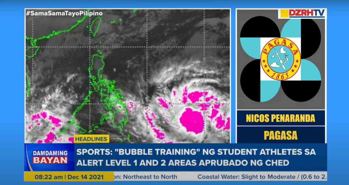 PAGASA: TS 'Odette' won't become super typhoon