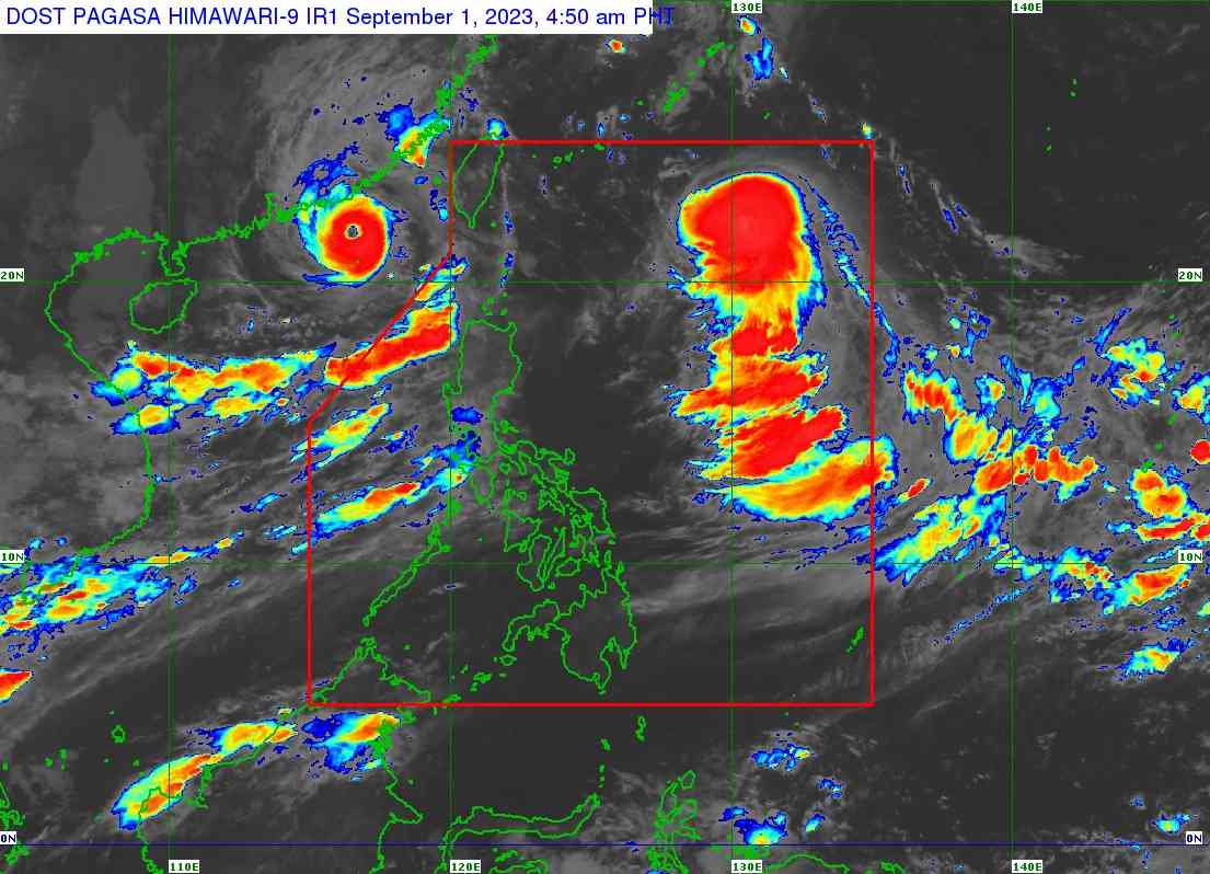 PAGASA: Hanna intensifies into a typhoon as it continuously enhances Habagat