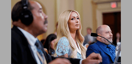 Paris Hilton calls for more oversight of foster care programs at US House hearing