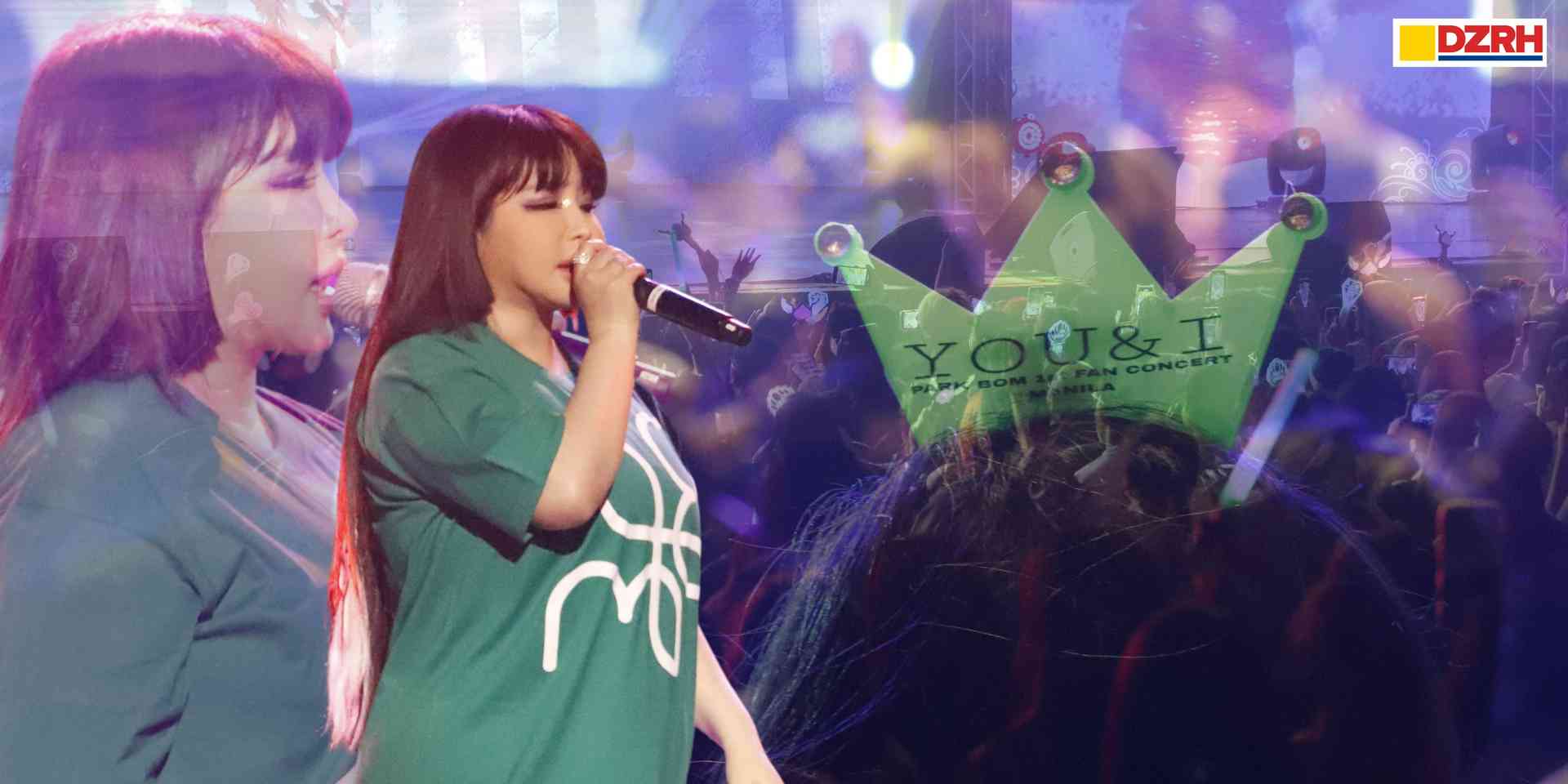 Park Bom serenades fans with emotional performance at 'You and I' fan concert