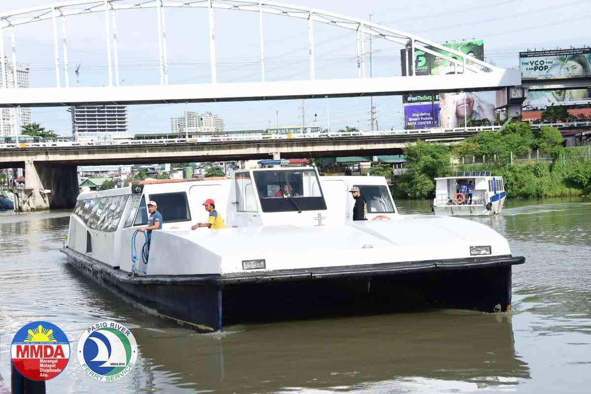 MMDA suspends Pasig Ferry Service ops during Holy Week
