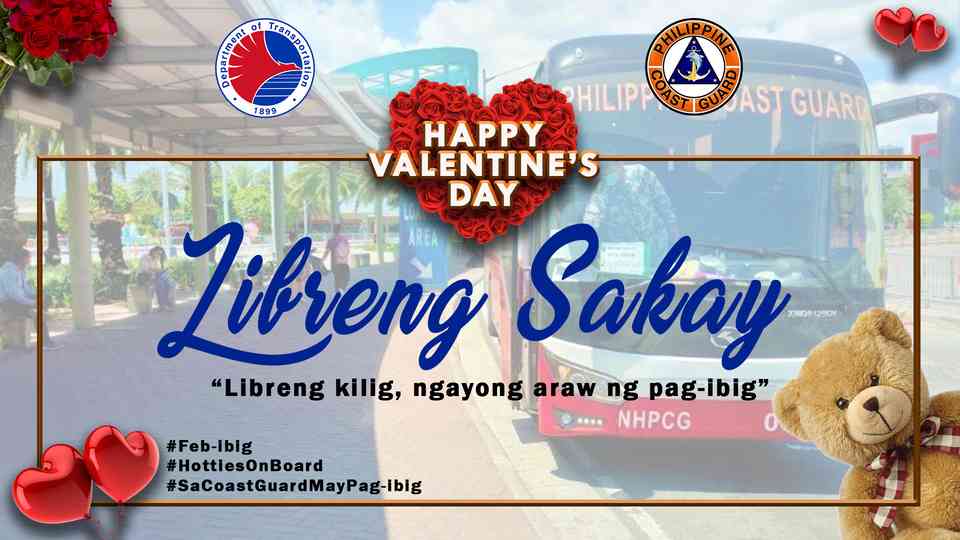 LOOK: PCG offers free rides on Valentine's Day!