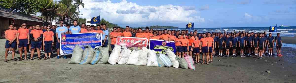 PCG, BFP team up for coastal clean-up on Black Saturday