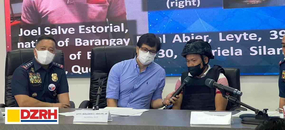 Alleged suspect in killing of Percy Lapid surrenders