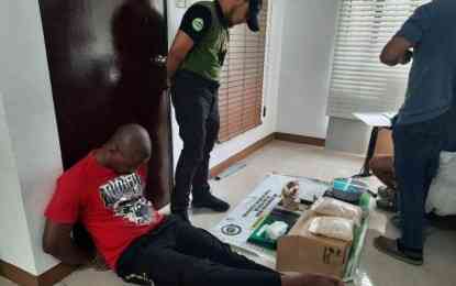 PDEA nabs Nigerian national after seizing P17-M worth of illegal drugs in Cavite