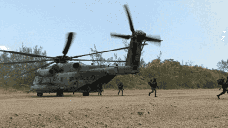 PH, US, Aussie troops conduct air assault drill in Ilocos Norte