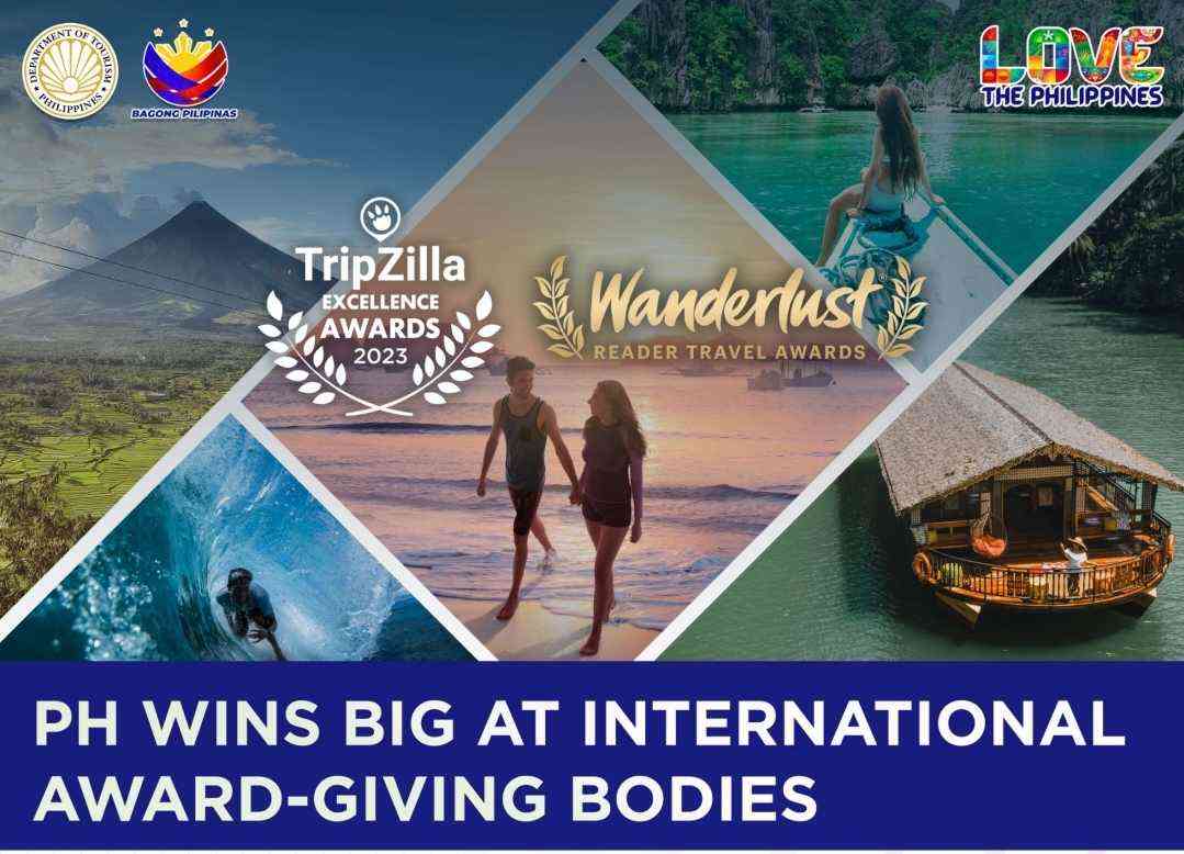 PH wins big in TripZilla, Wanderlust Awards as Top Tourist Destination of the Year