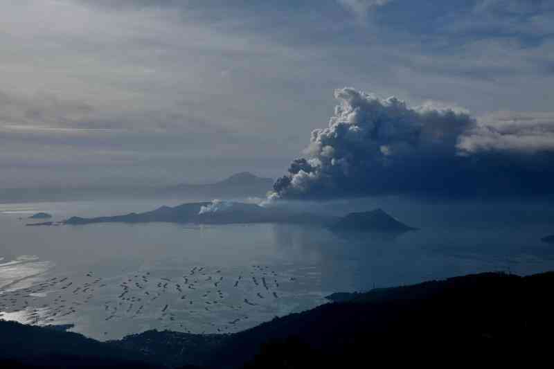 Phreatic burst recorded in Taal Volcano — Phivolcs