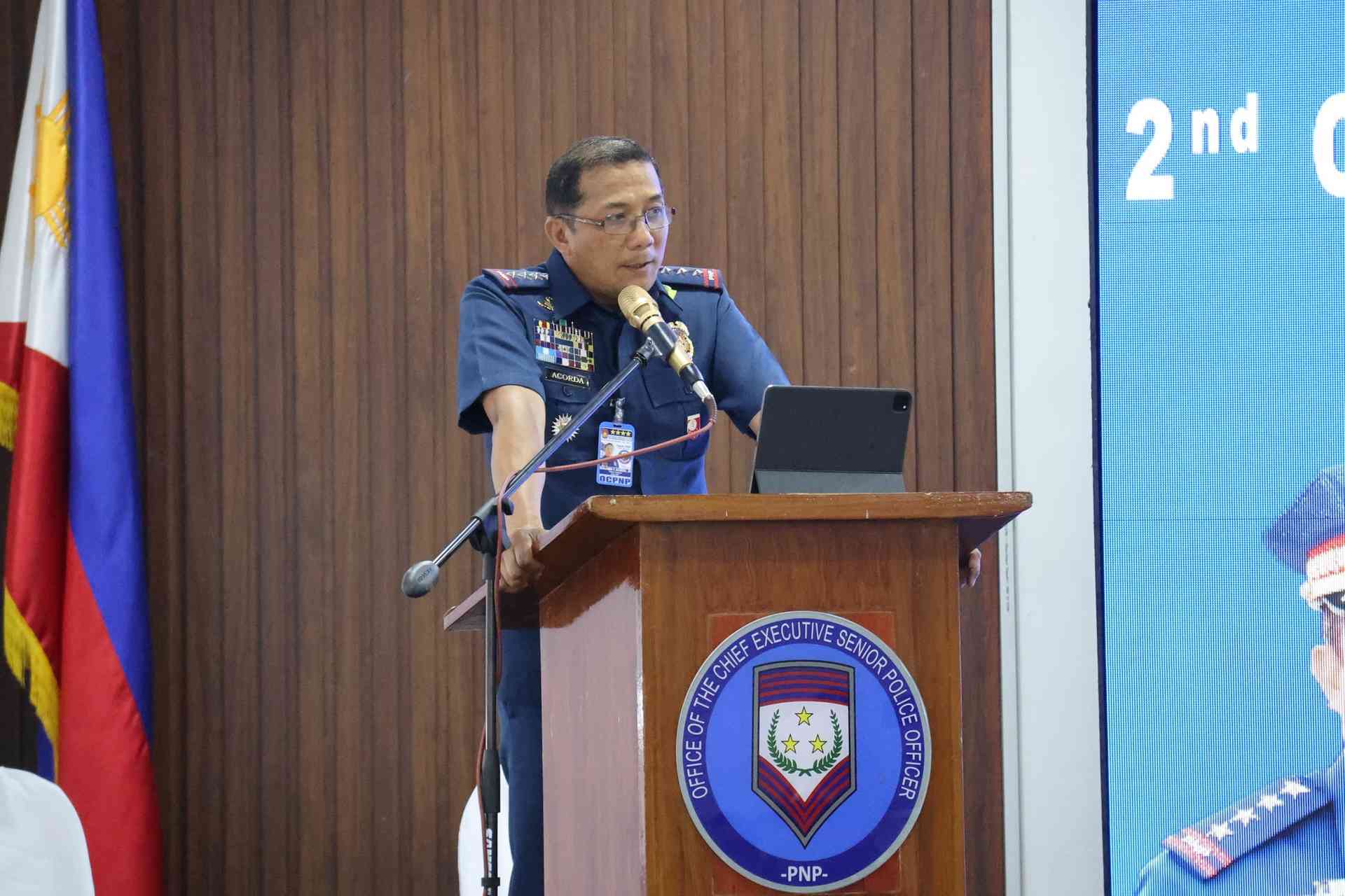 PNP chief admits challenges against e-sabong