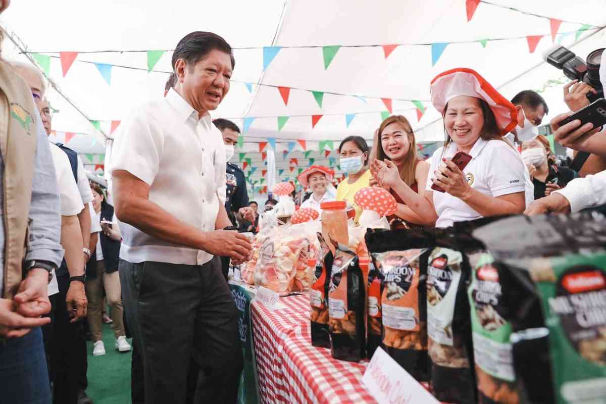 Prez Marcos launches 'Kadiwa ng Mangaggawa' in QC