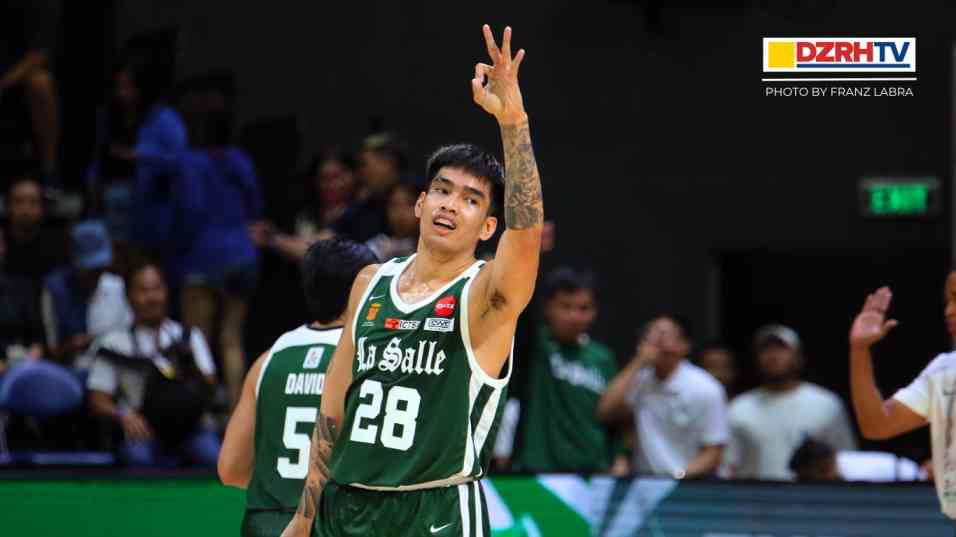 Quiambao leads DLSU to a decisive victory vs Adamson