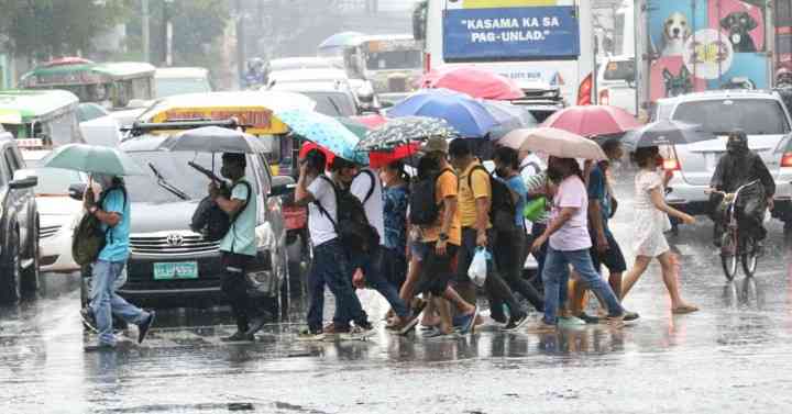 Heavy rains continue to prevail across Luzon due to Habagat — PAGASA