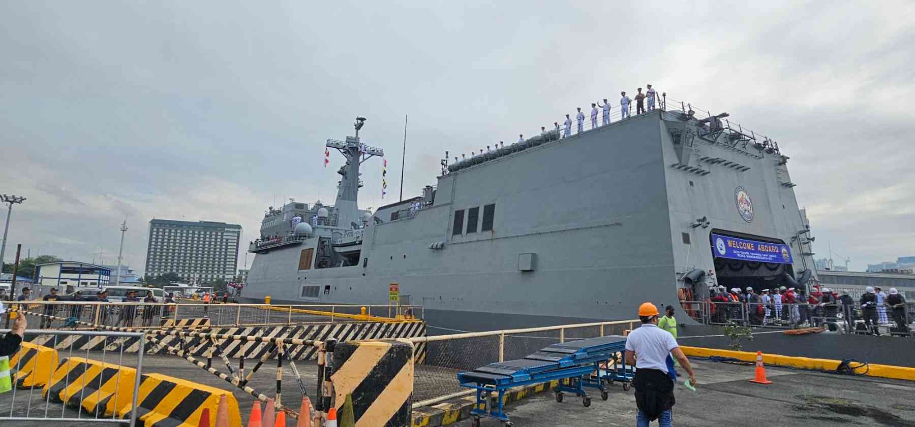 ROK Navy Cruise Training Task Group makes goodwill visit and port call in Manila