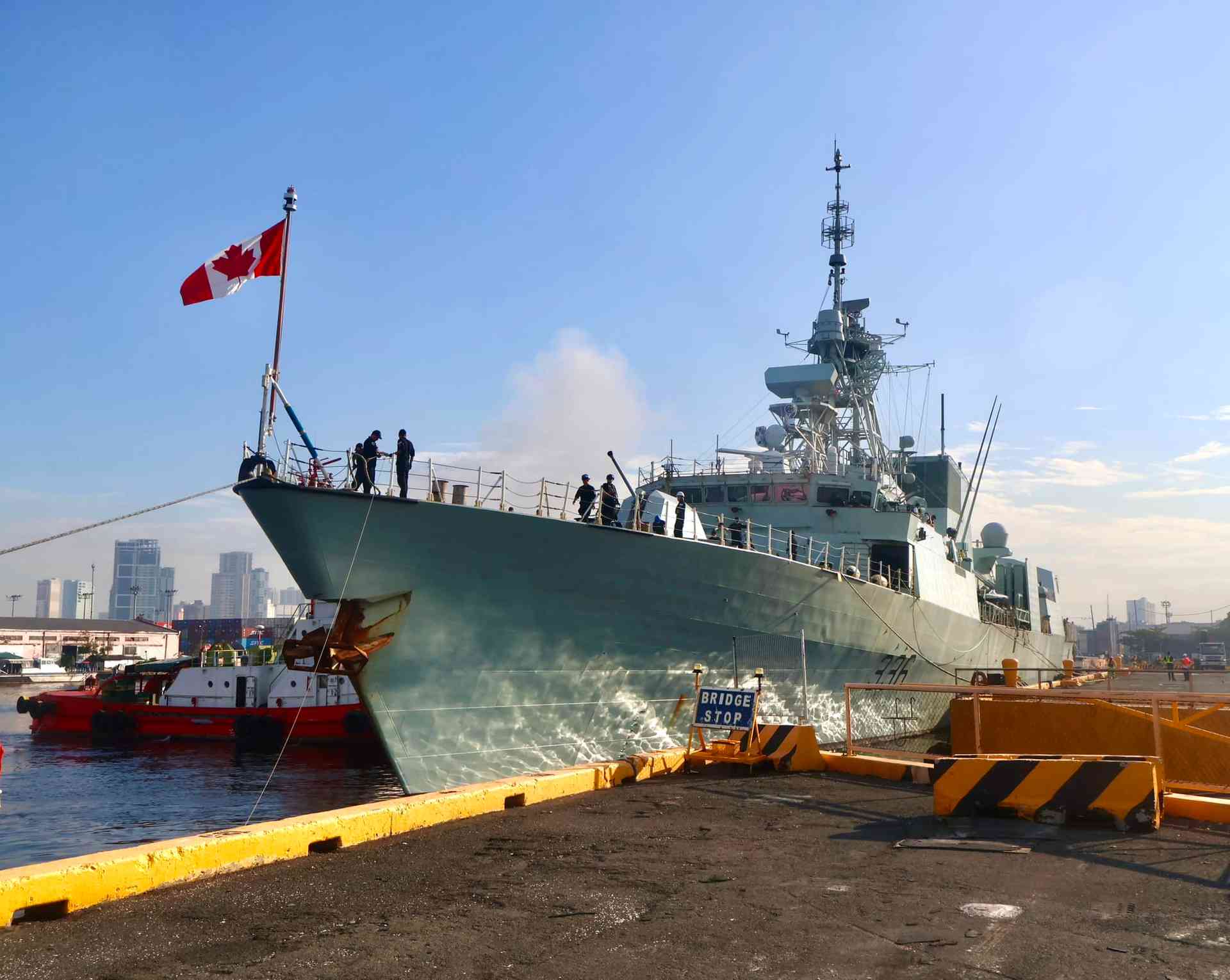 Royal Canadian Navy conducts goodwill visit to the PH