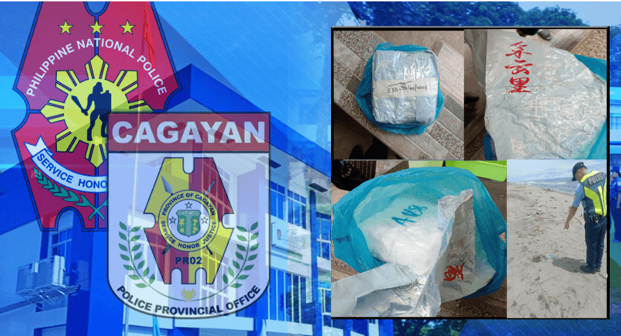 Shabu worth over P6.8 million recovered from Cagayan sea