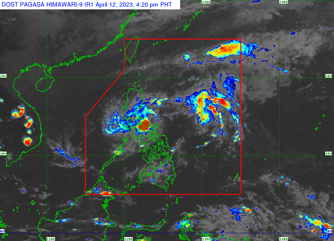 TD Amang weakens, makes landfall in Camarines Sur