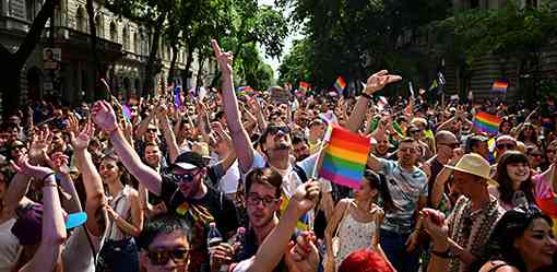 Thousands join Budapest Pride to protest anti-LGBTQ+ policies