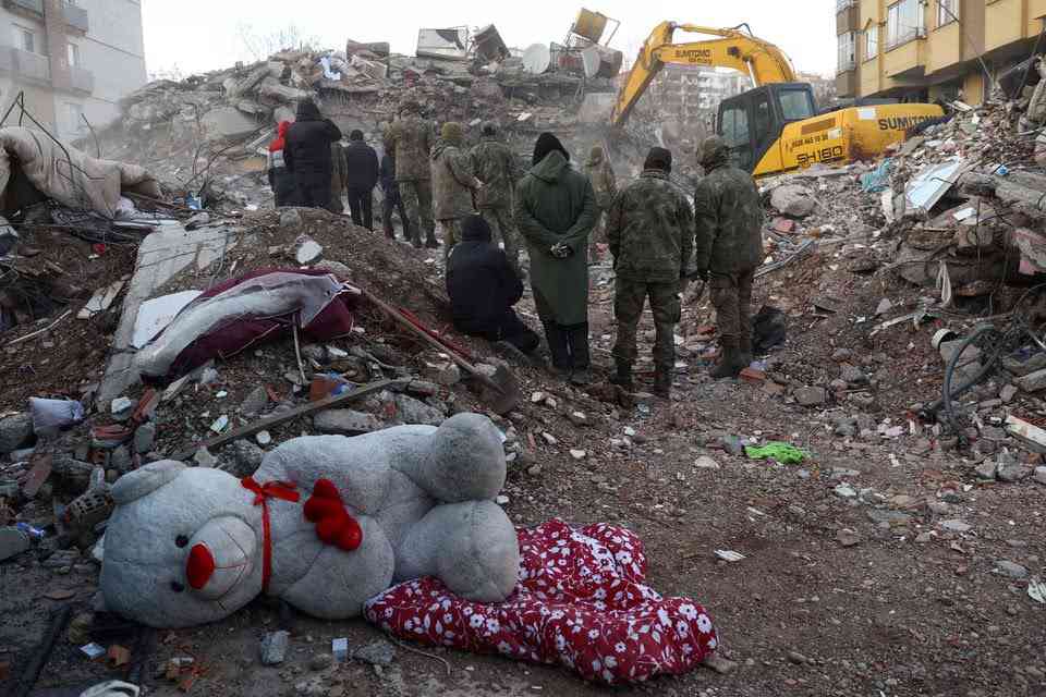 Turkey leader acknowledges earthquake relief problems as death toll passes 12,000